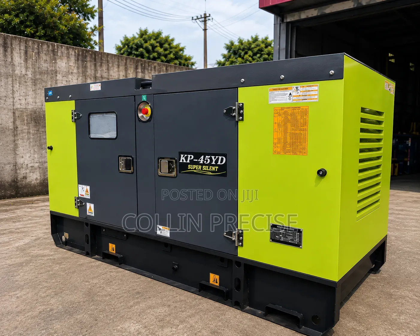 KP-45YD DIESEL GENERATOR 45 kVA / 36 kW
4-Cylinder 3 Phase