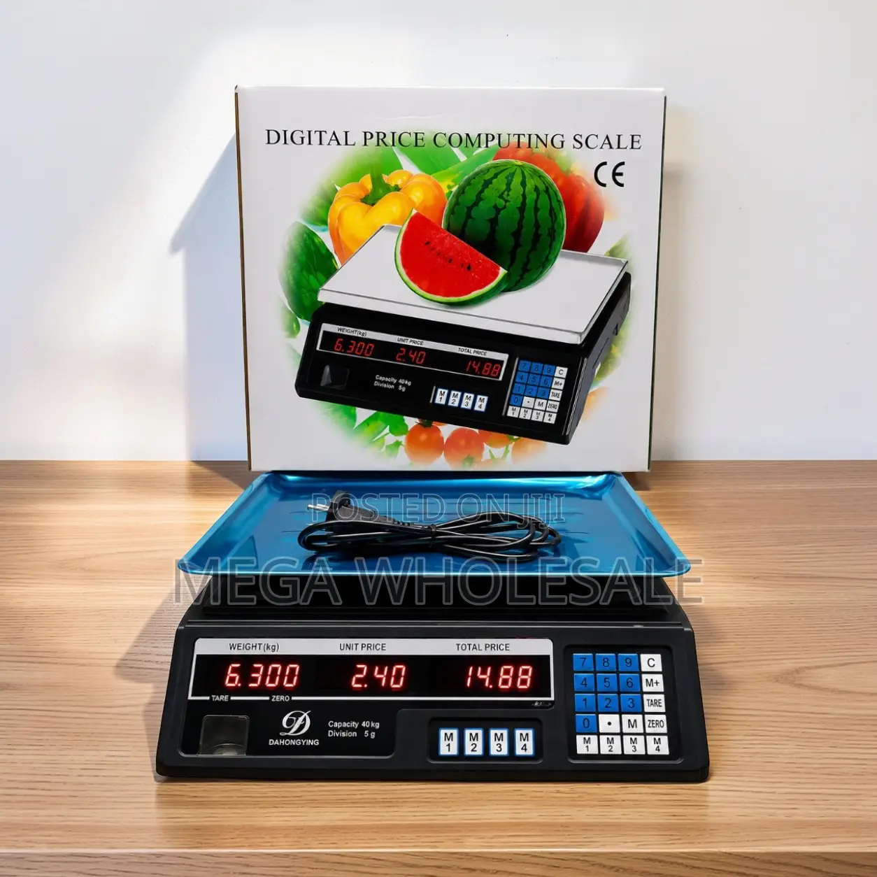 Fast Reading ACS 40 Digital Weighing Scale for Shops and Markets