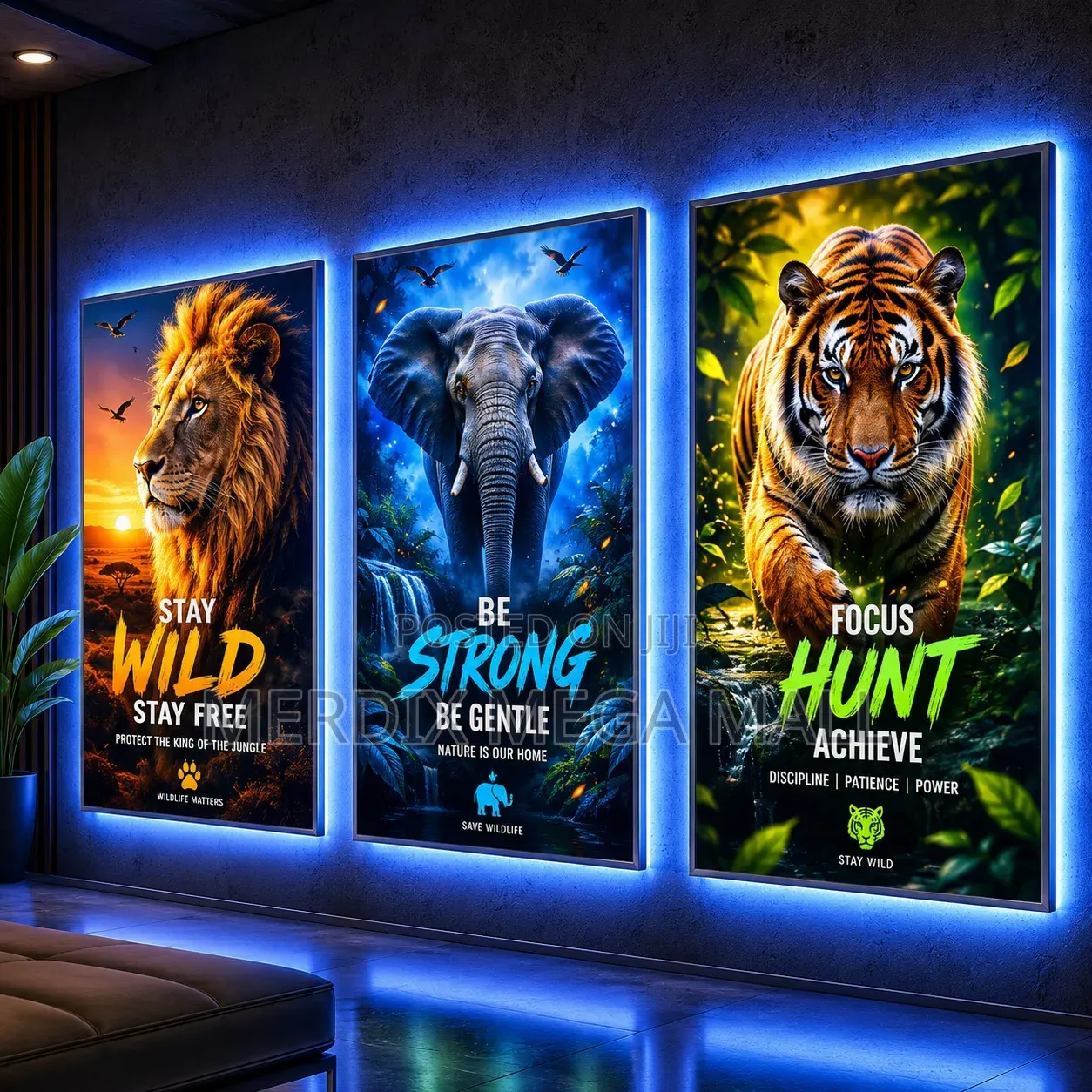 50cm X 70cm,led Light Frames,frames,led Frames