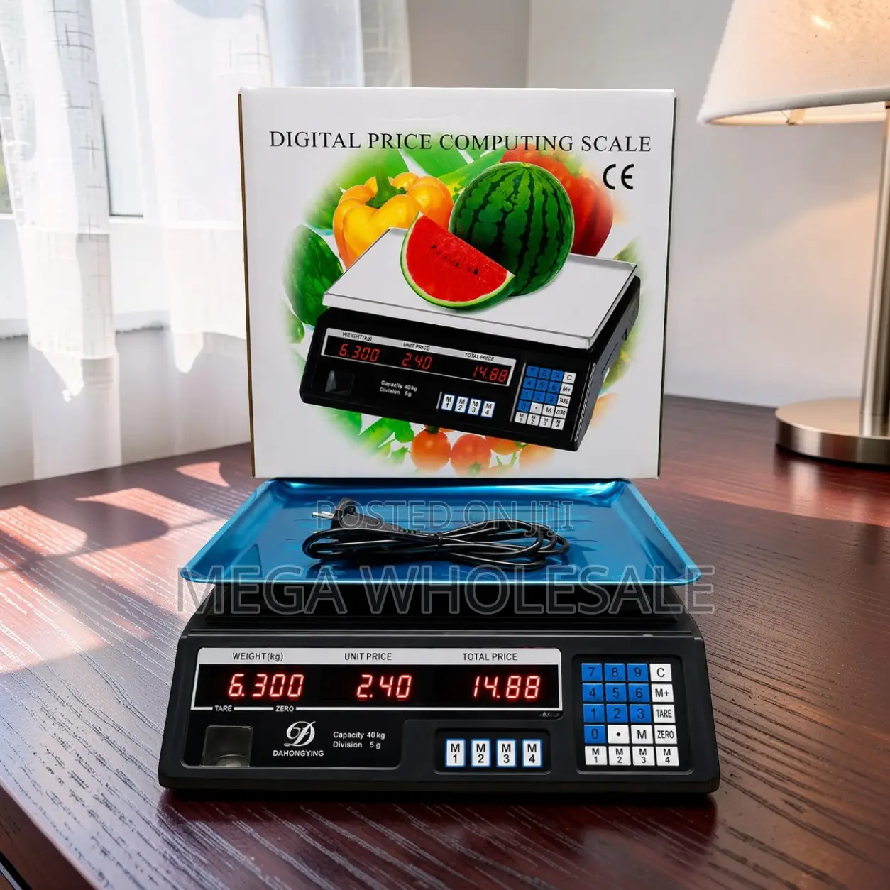 Easy Readout ACS 40 Digital Weighing Scale for Retail Businesses