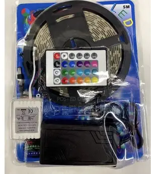 RGB LED Strip Lights 5 Meters - With Remote Control