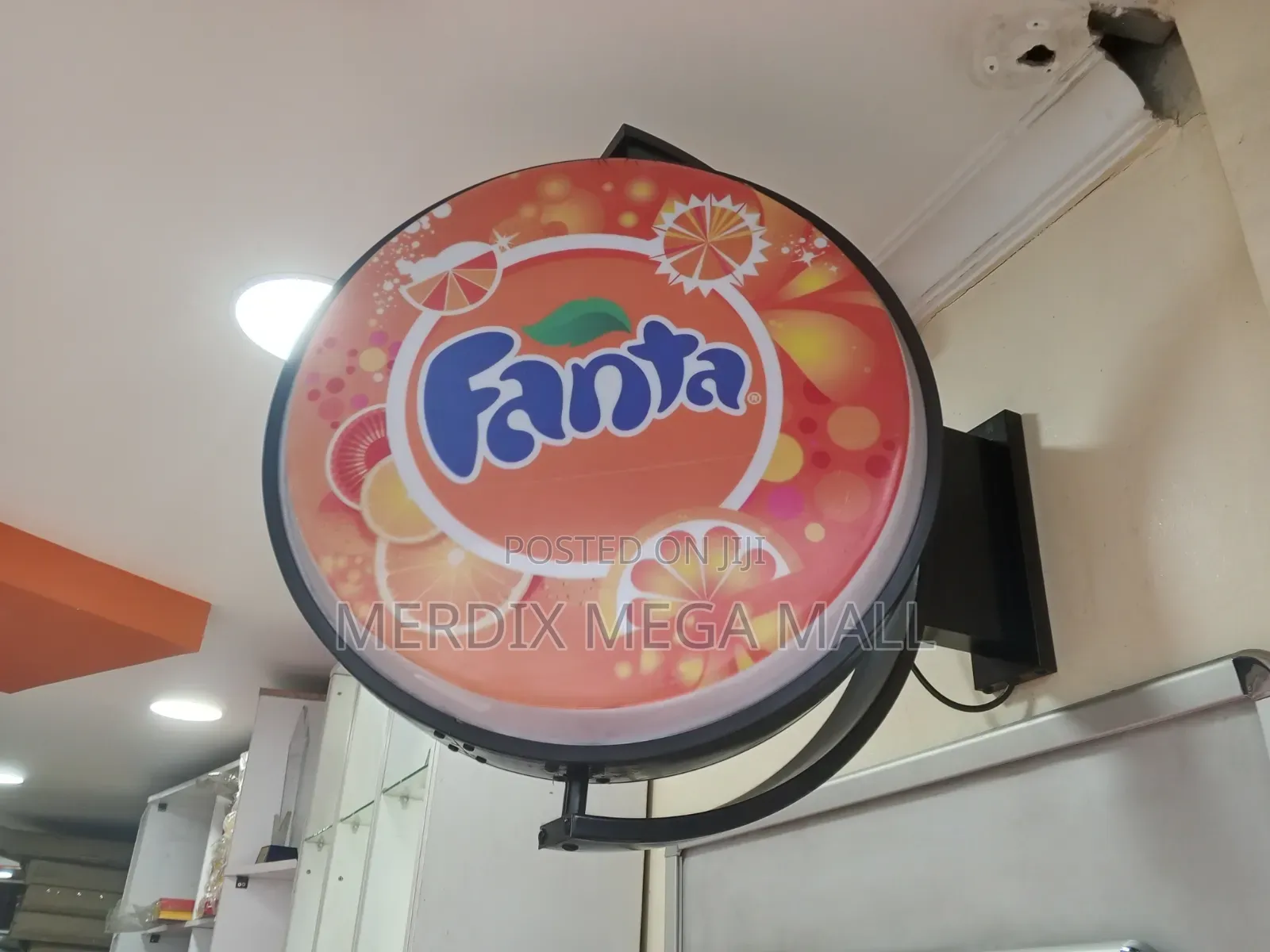 Fanta 3D Printed Lightbox, Logo Led Light Box,lightbox
