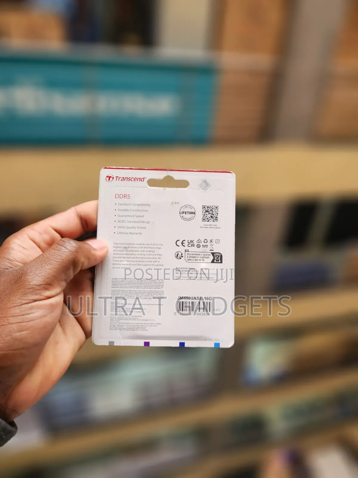🔥 Transcend 16GB DDR5 4800MHz RAM – Brand New