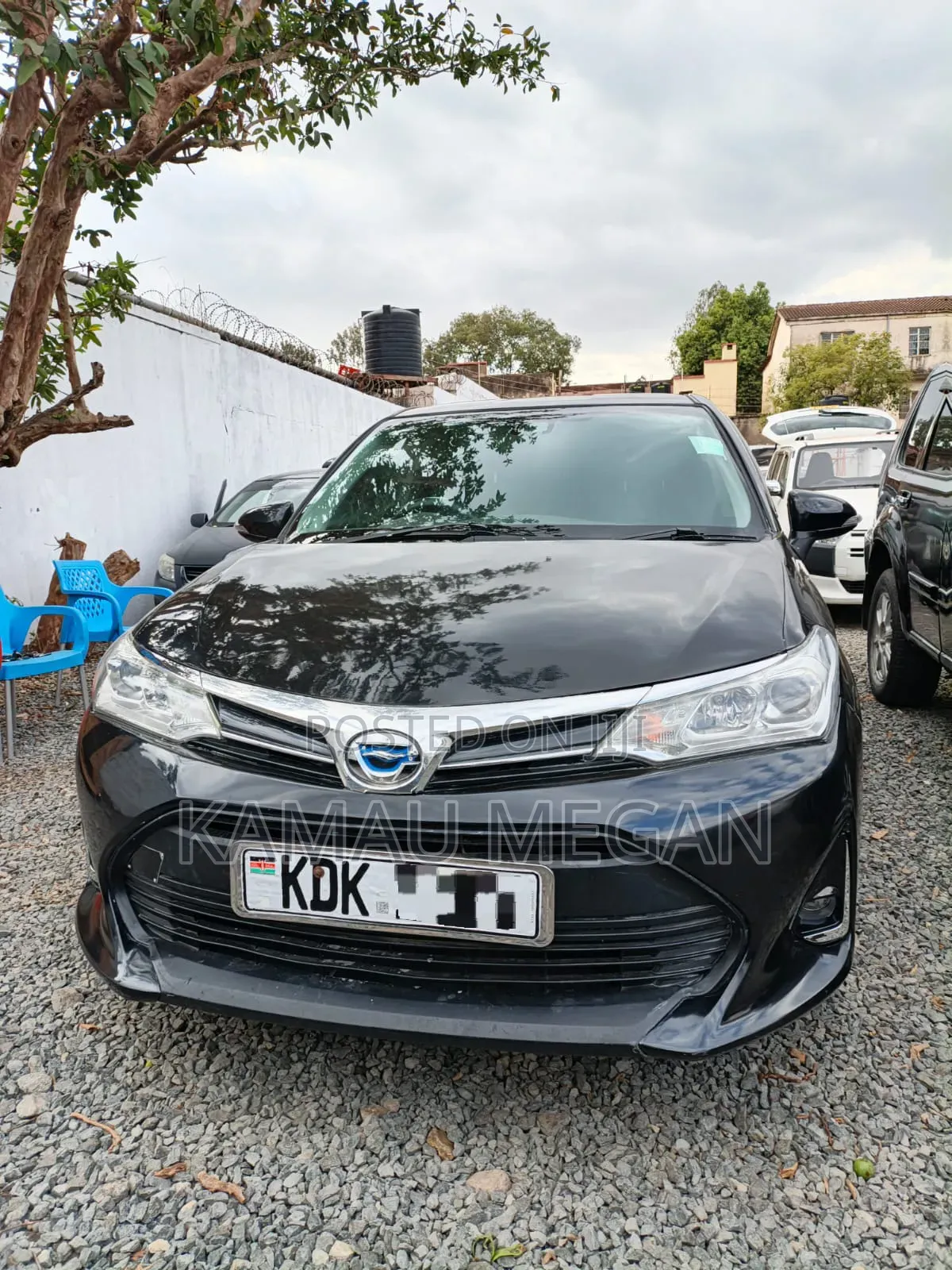 Toyota Corolla Fielder 2015 Black