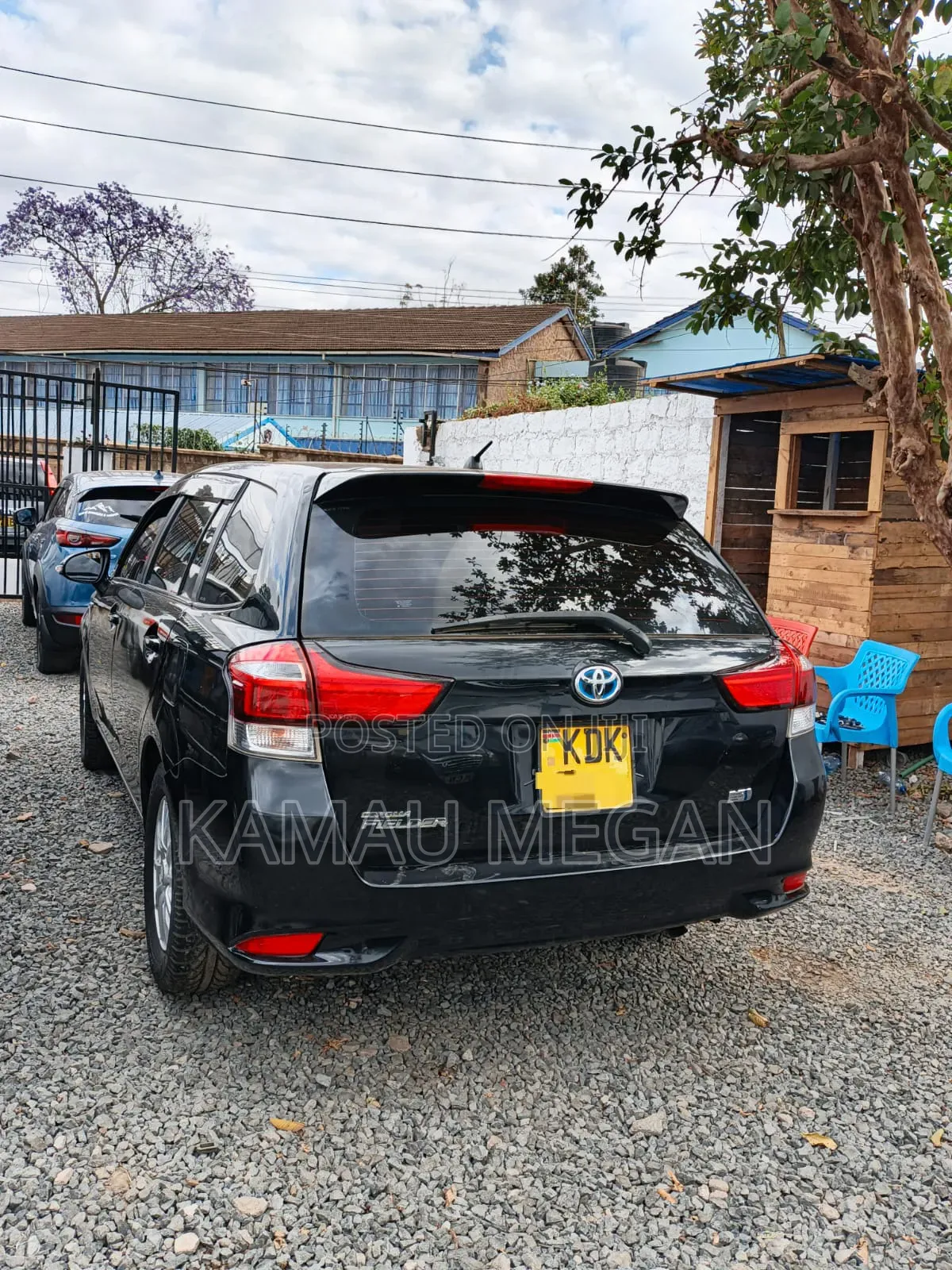 Toyota Corolla Fielder 2015 Black