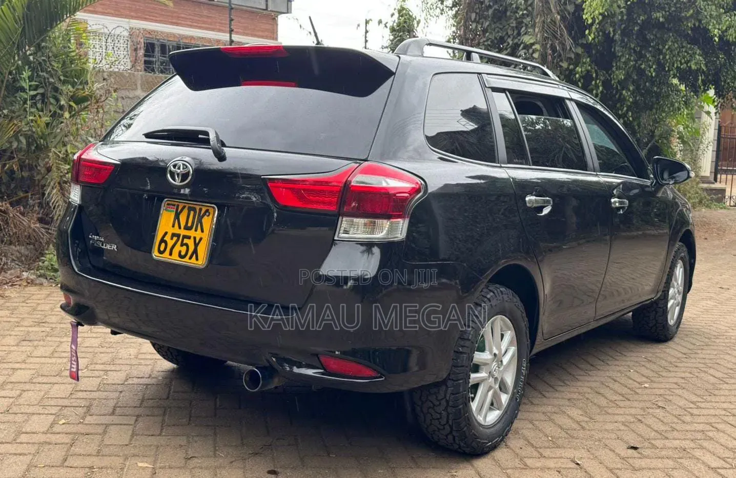 Toyota Corolla Fielder 2015 Black
