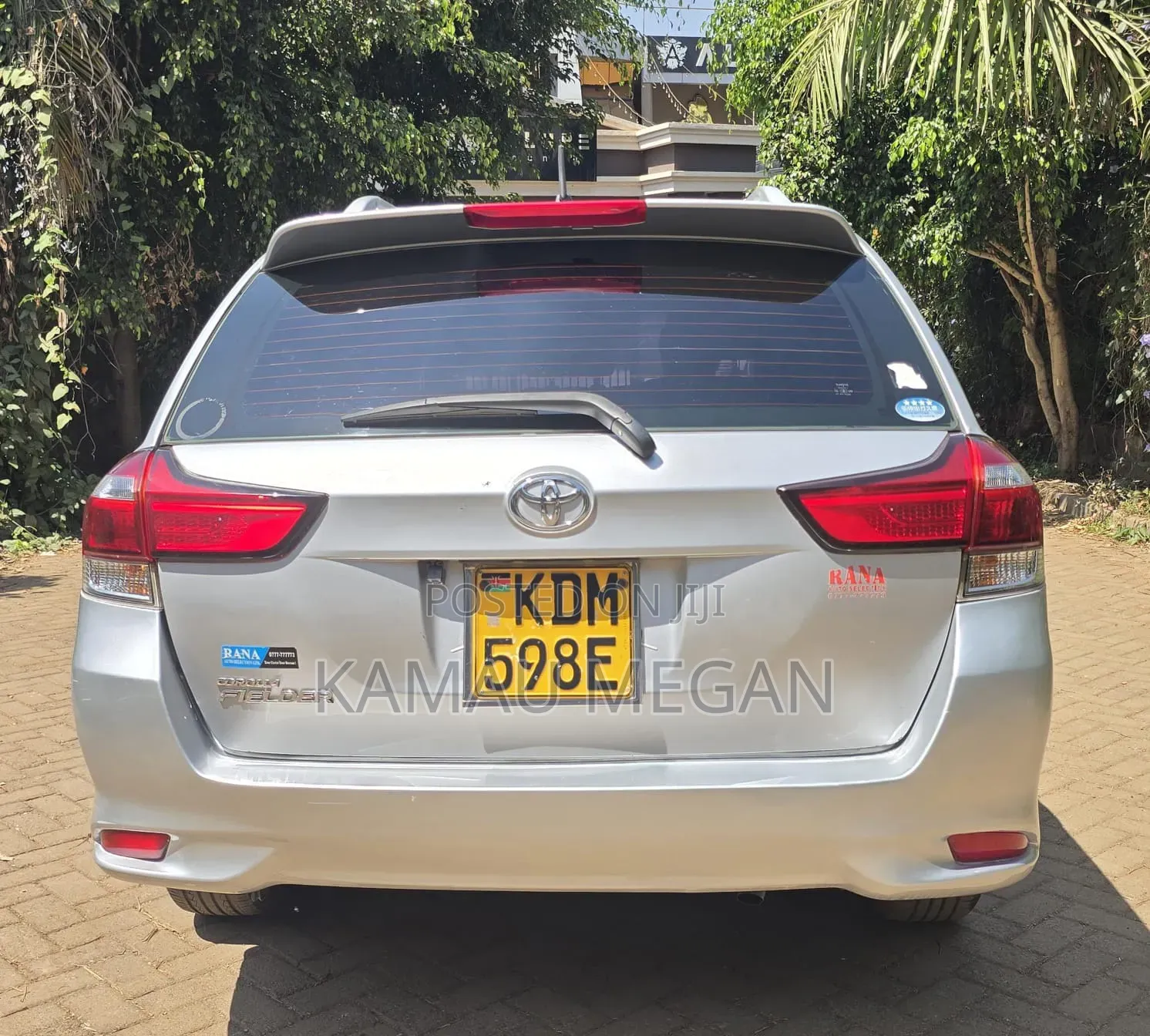 Toyota Corolla Fielder 2016 Silver