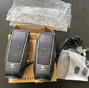 Logitech S-120 Black Desktop Speaker System