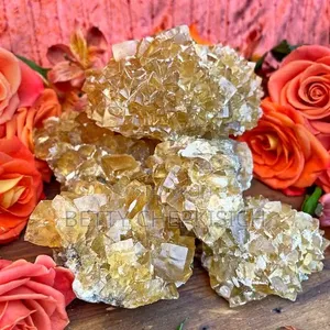 Honey Banded Calcite Crstal