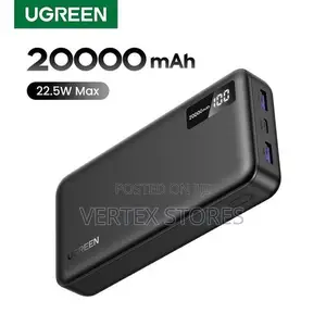 UGREEN PB312 20000mAh Two-Way Fast Charging Power Bank (20W)