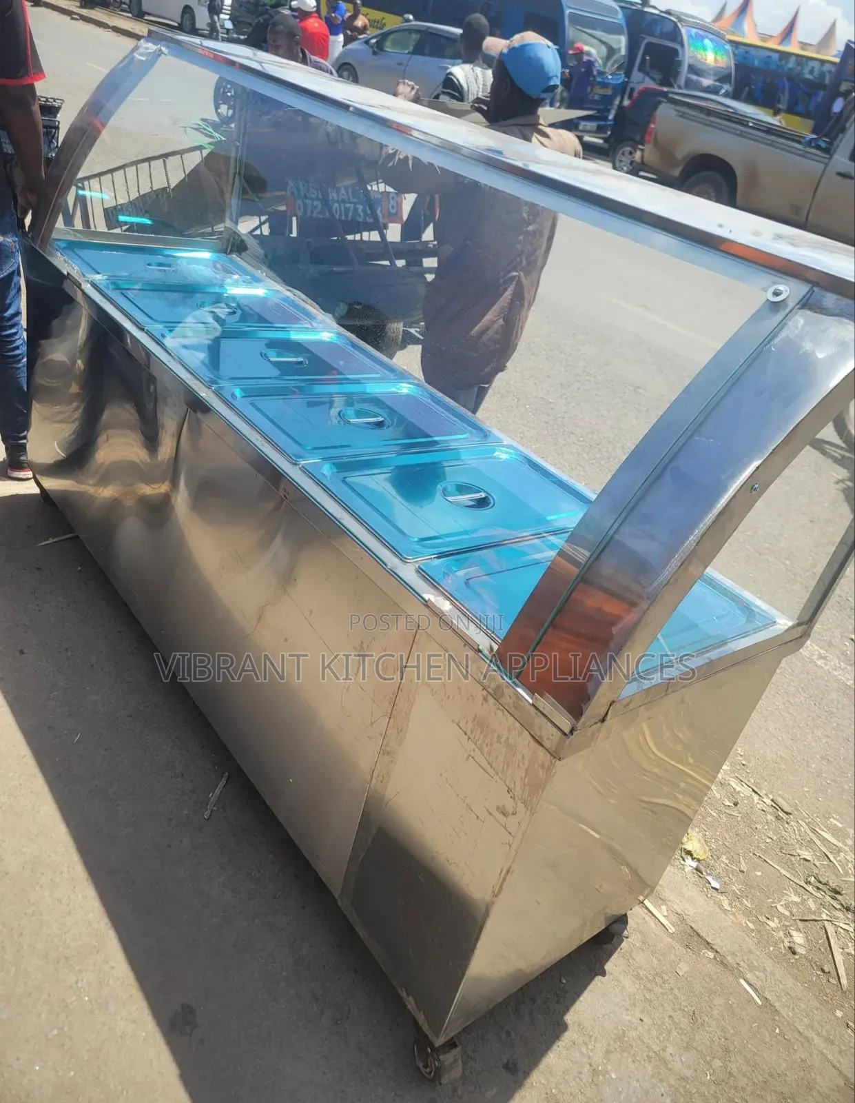Commercial 8-Pan Electric Food Warmer