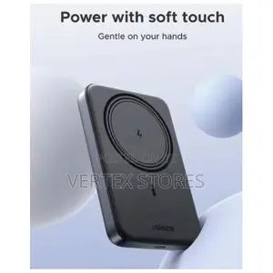 UGREEN MagFlow 10000mAh Magnetic Wireless Power Bank (20w)-Space Gray