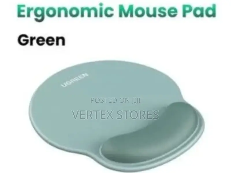 UGREEN LP668 Ergonomic Mouse Pad (With Wrist Support)-Green