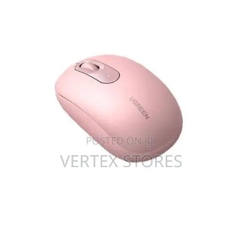 UGREEN MU105 2.4G Wireless Mouse (With Long Life Battery) -Cherry Pink