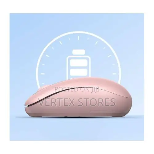 UGREEN MU105 2.4G Wireless Mouse (With Long Life Battery) -Cherry Pink