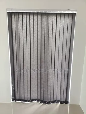 Stylish Solution for Sunny Windows Vertical Blinds