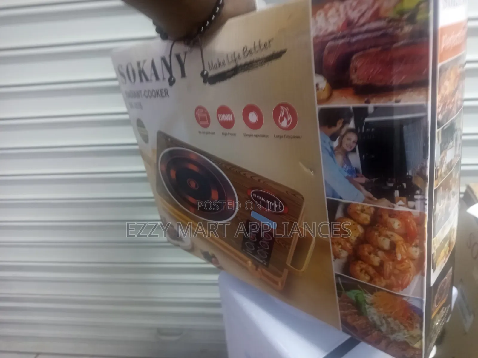 Sokany Single Plate Radiant Cooker