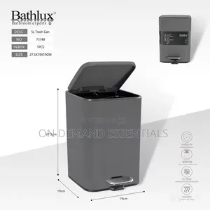 5L Stainless Steel Pedal Bin