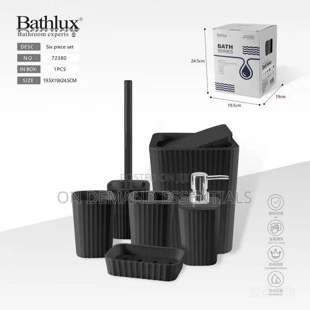 Stylish 6pcs Bathroom Set