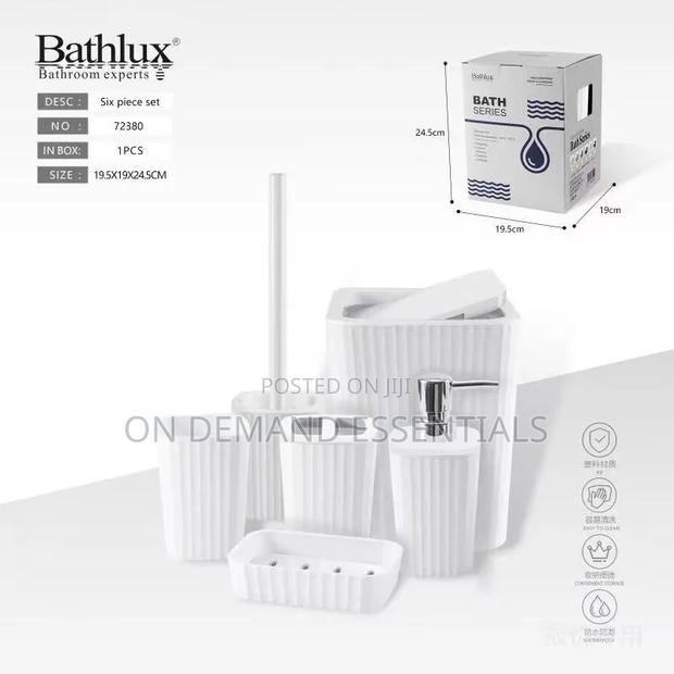 Stylish 6pcs Bathroom Set - thumbnail 3