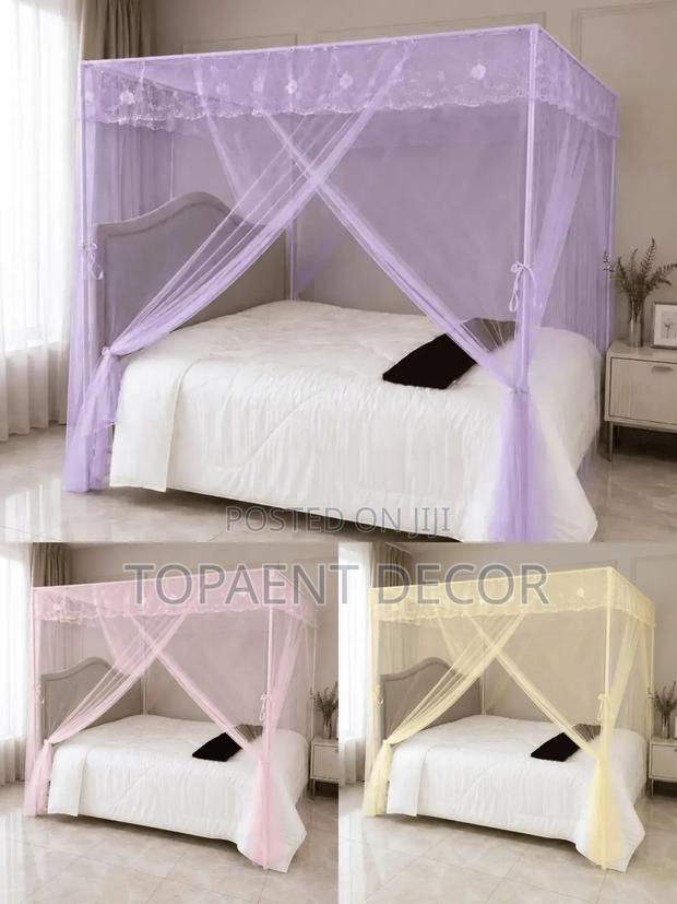 4 Frame Bed Mosquito Nets