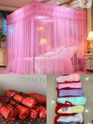 Polyester Mosquito Nets With Four Corner Frames