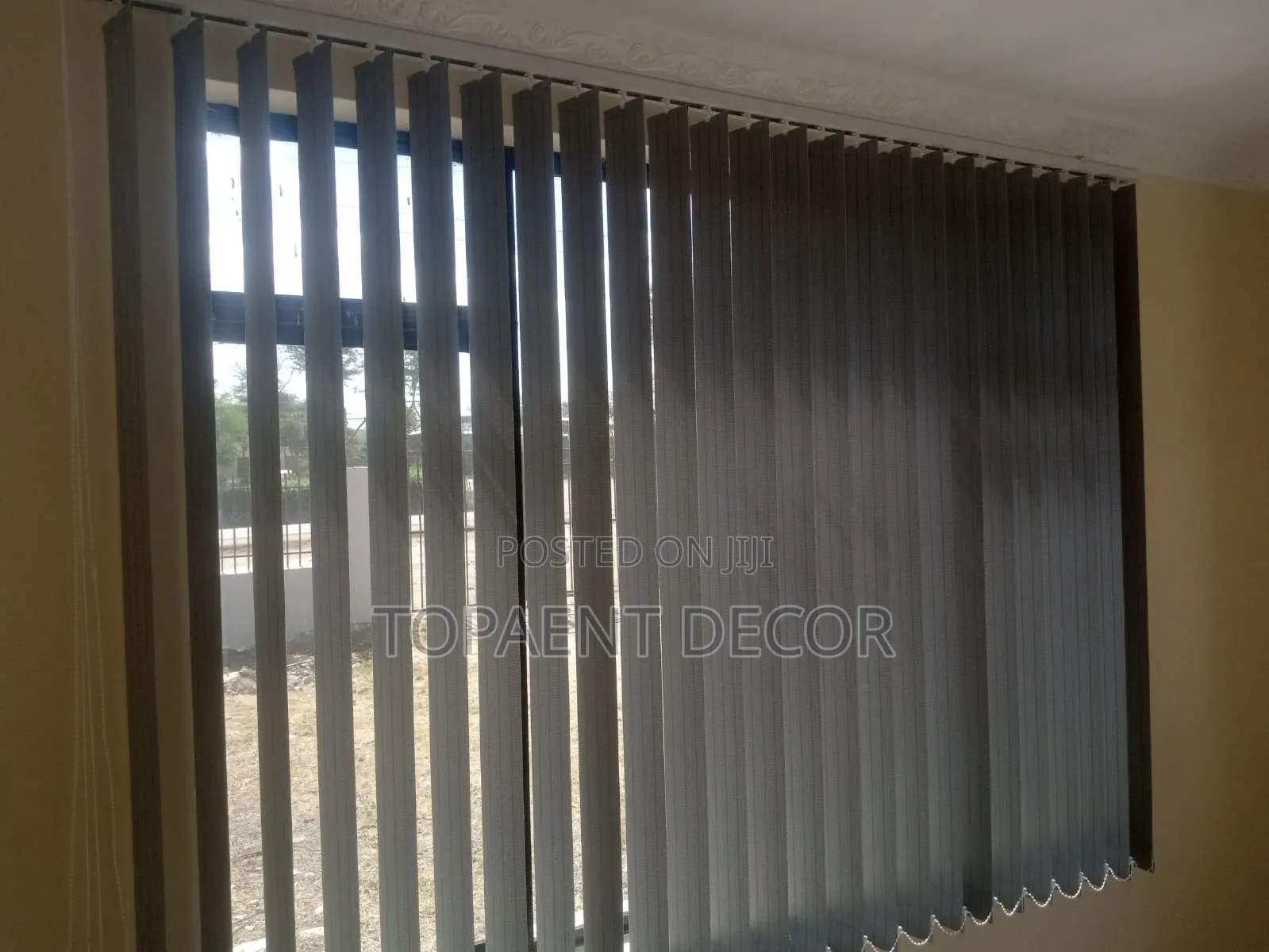 Grey Premium Generic Vertical Office Curtain Blinds