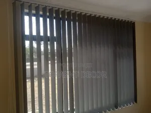 Grey Premium Generic Vertical Office Curtain Blinds