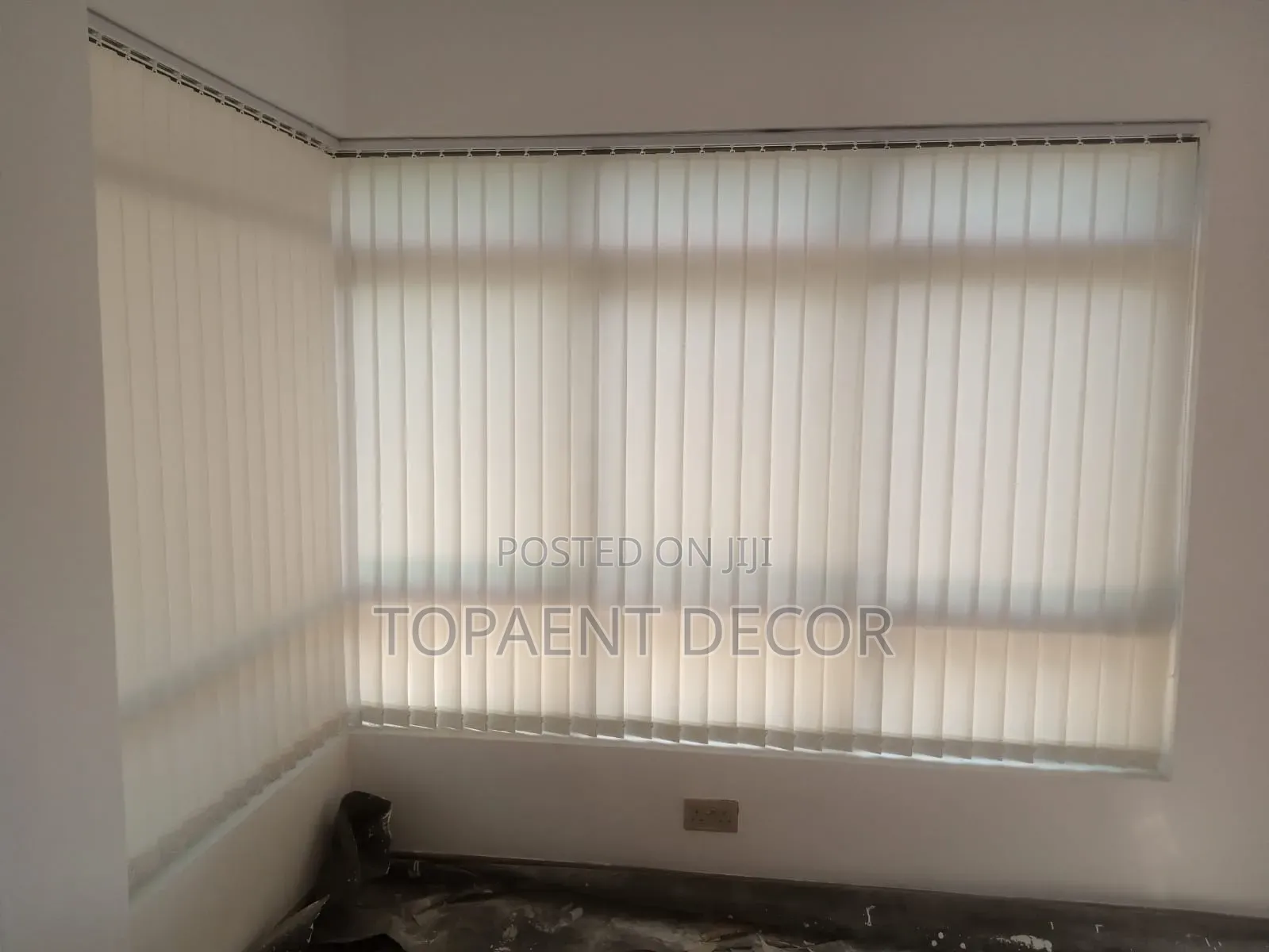 Generic Vertical Office Blinds Installation