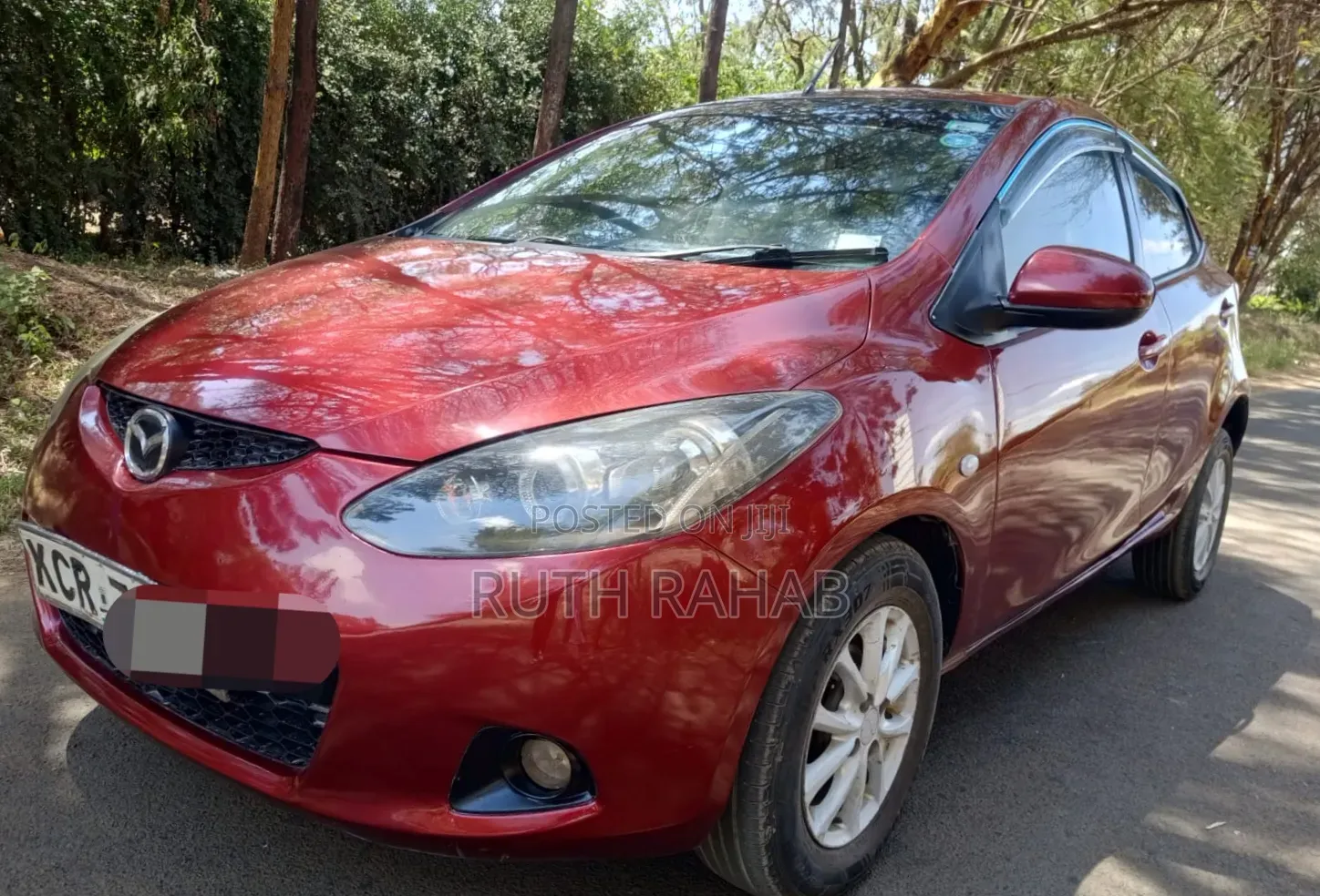 Mazda Demio 2012 Red
