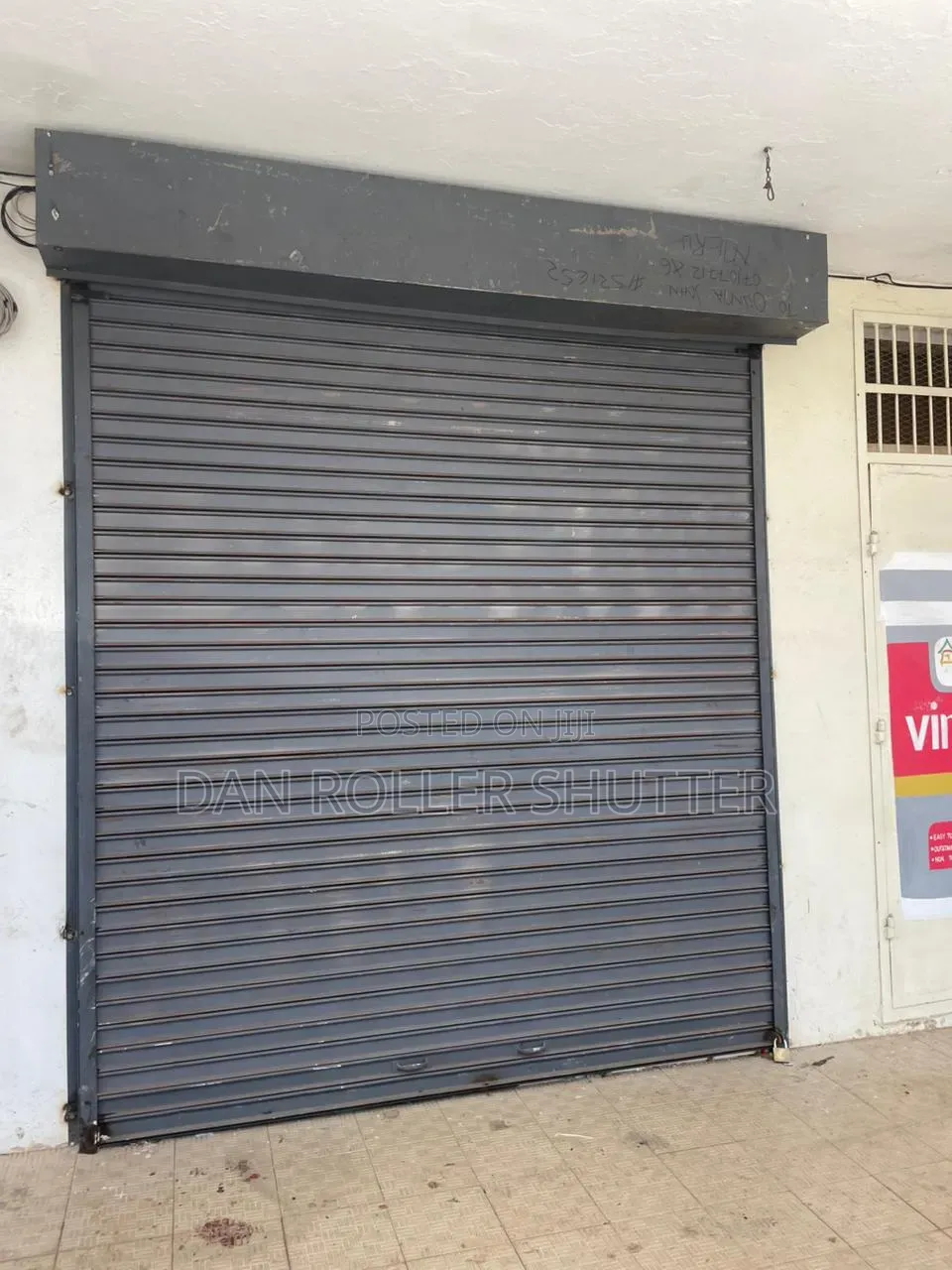 Title: Custom Made Roller Shutter Doors
Description