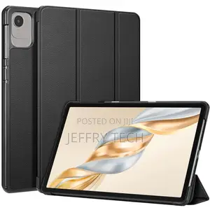 For Honor Pad X9a Leather Tablet Case(Black)