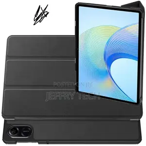 For Honor Pad X9a Leather Tablet Case(Black)