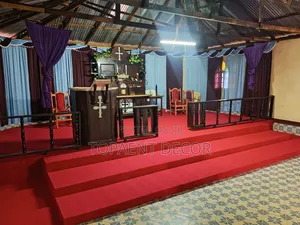 Altar Decoration Wall to Wall Flooring Church Carpets
