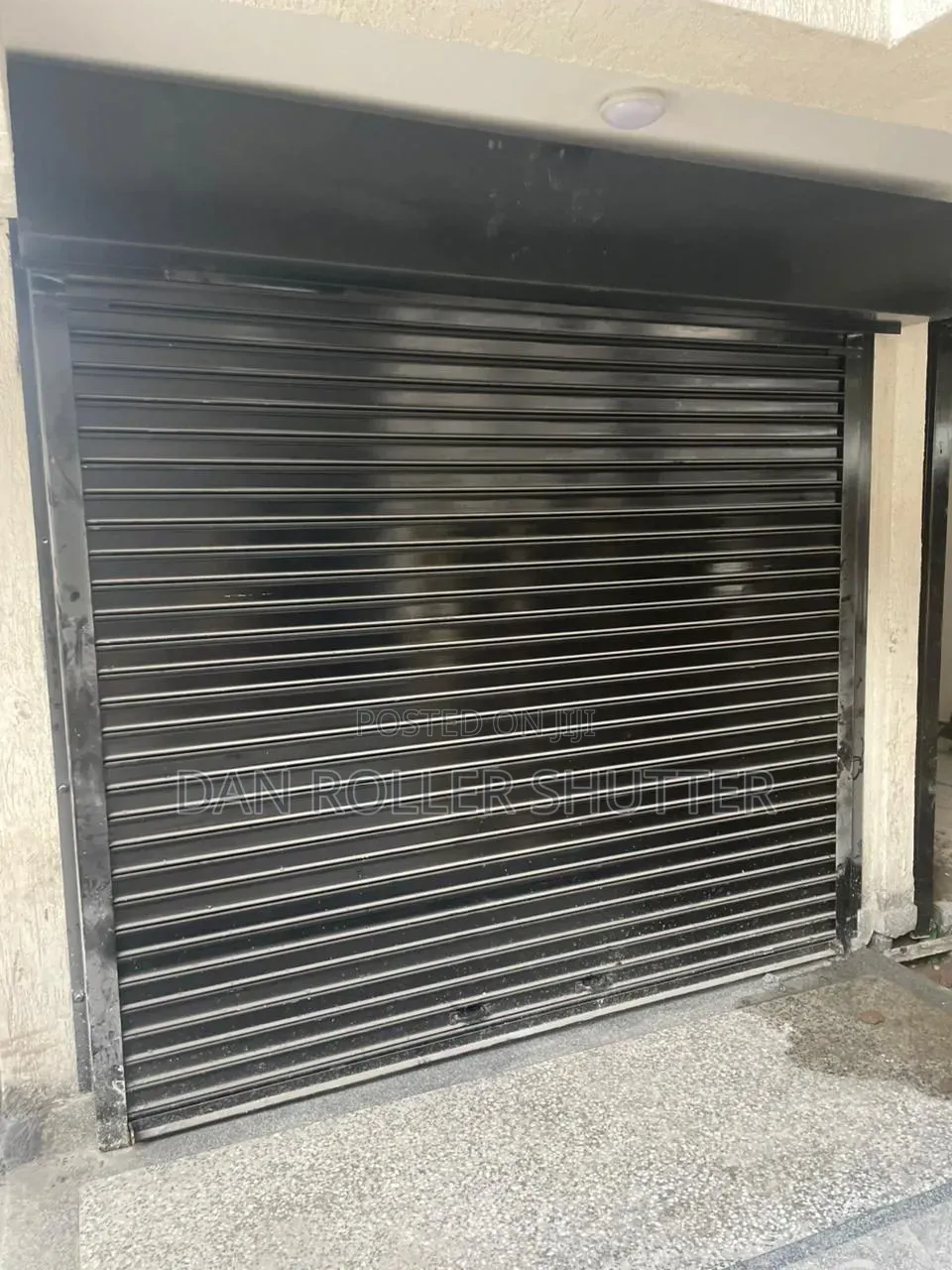 Title: Remote Operated Security Shutter
Description: