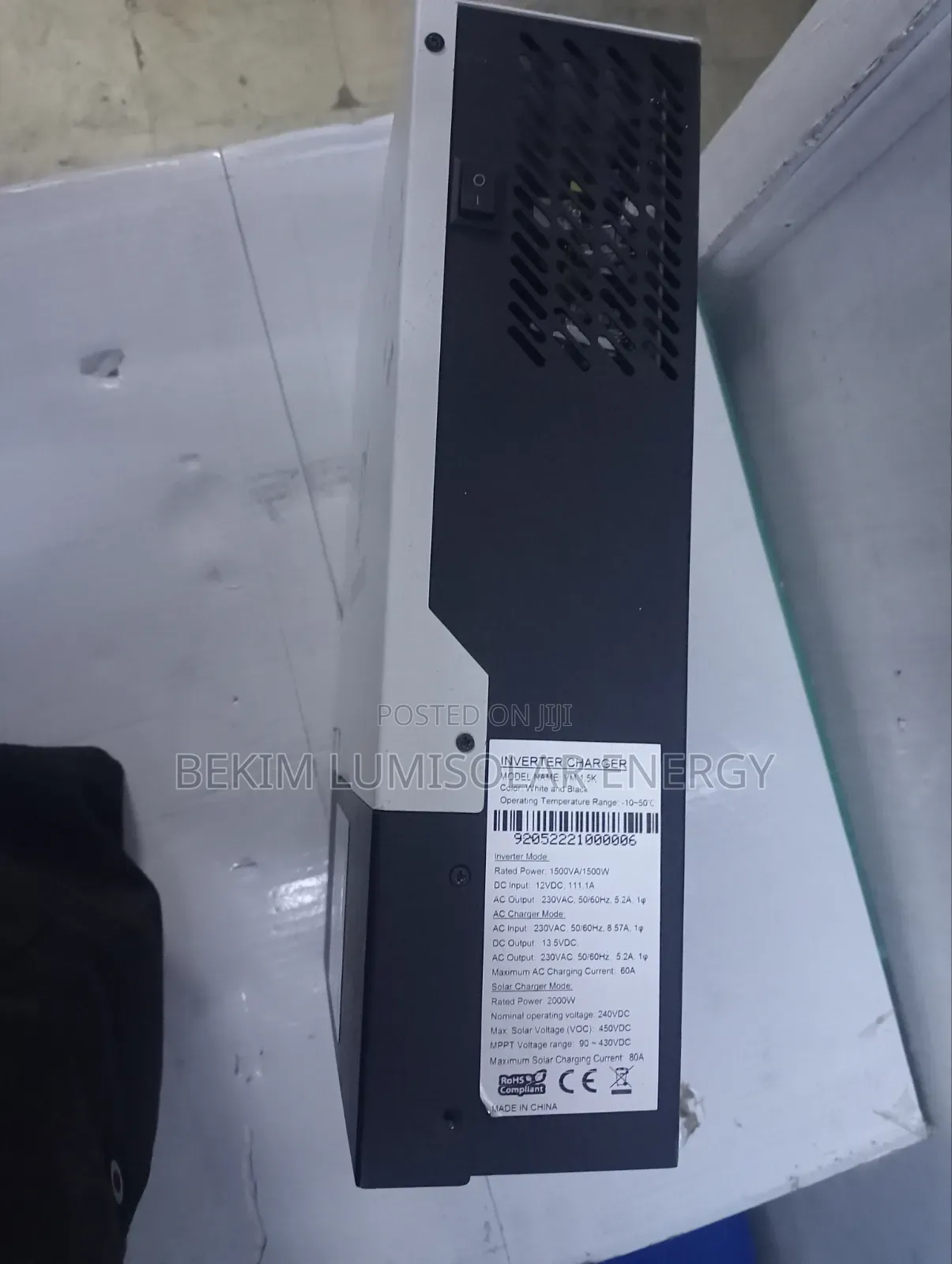 Sales of Quality Used and Well Tested Hybrid Inverters 1kva to 10kva.
