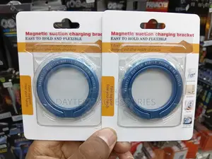 MagSafe-compatible Magnetic Phone Ring Holder and Kickstand)