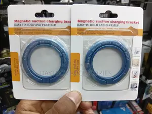 MagSafe-compatible Magnetic Phone Ring Holder and Kickstand)