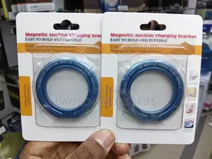 MagSafe-compatible Magnetic Phone Ring Holder and Kickstand)