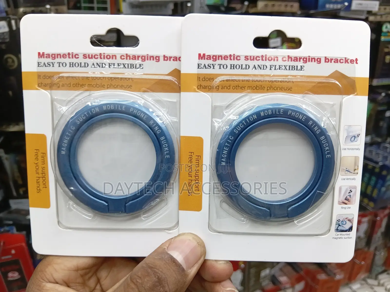 The Magnetic Magsafe Cell Phone Ring Holder.