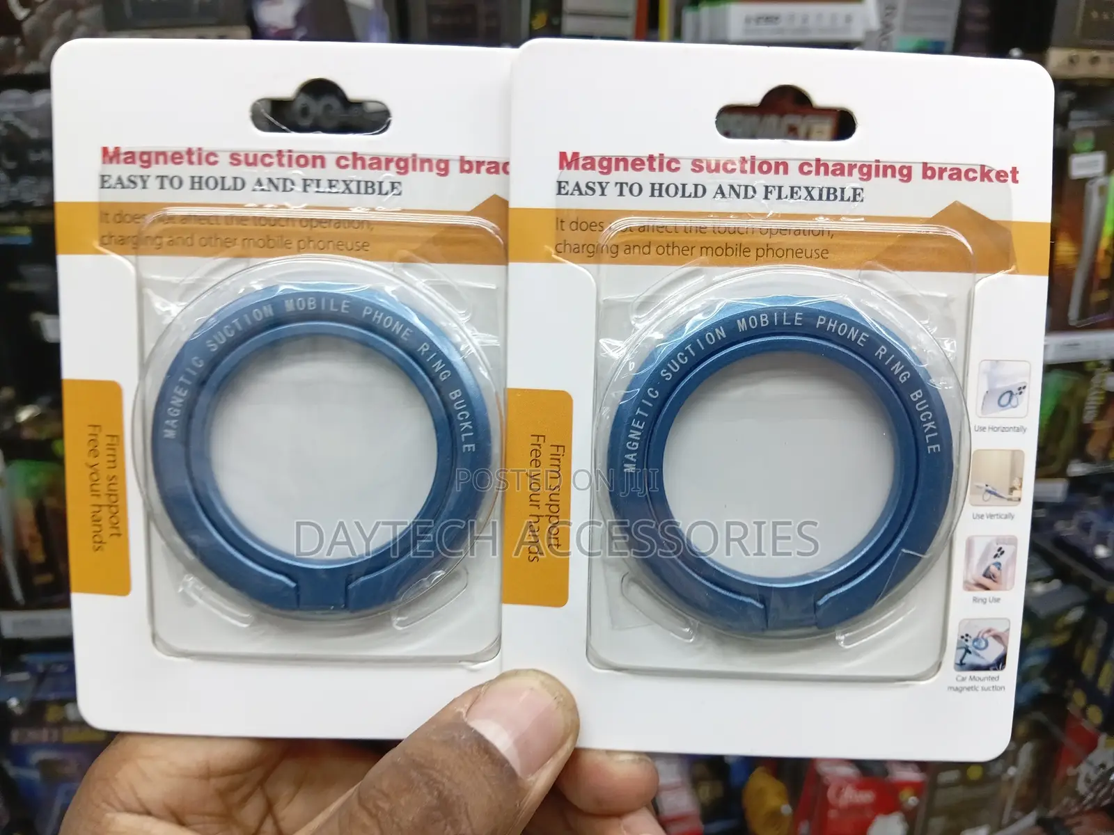 The Magnetic Magsafe Cell Phone Ring Holder.