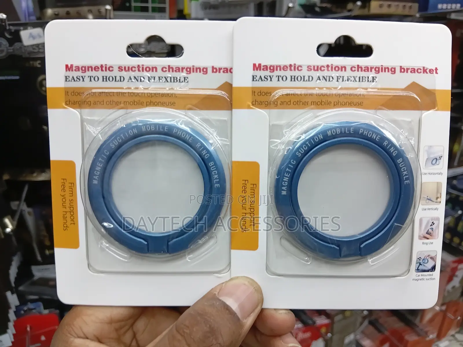 The Magnetic Magsafe Cell Phone Ring Holder.