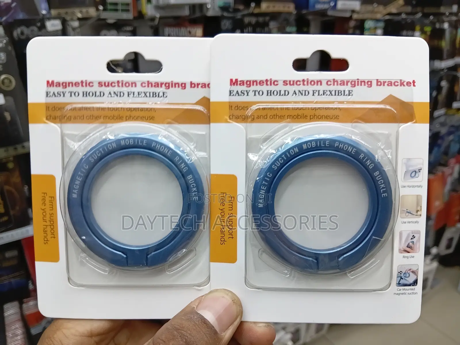 The Magnetic Magsafe Cell Phone Ring Holder.