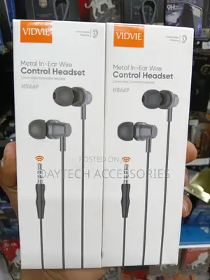 The VIDVIE HS669 Metal in-Ear Wired Headset.