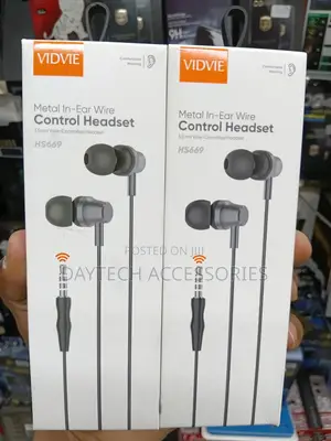 The VIDVIE HS669 Metal in-Ear Wired Headset.