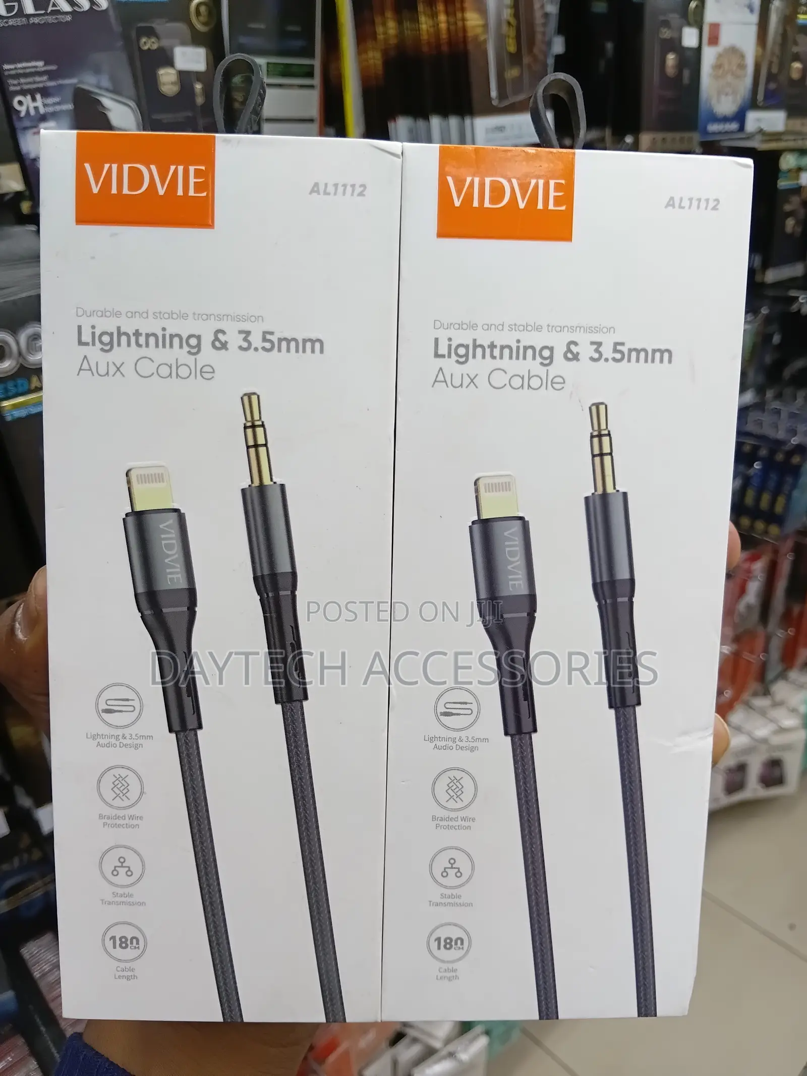 This Is a VIDVIE AL1112 Lightning to 3.5mm AUX Audio Cable