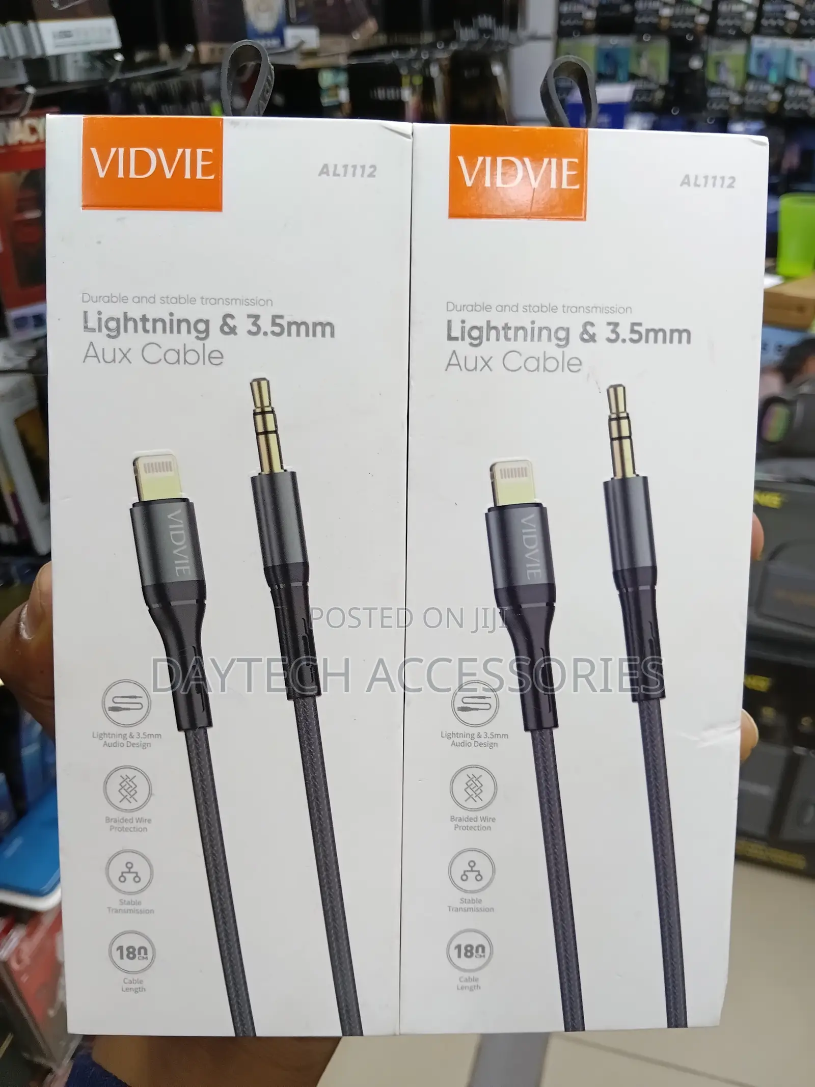 This Is a VIDVIE AL1112 Lightning to 3.5mm AUX Audio Cable