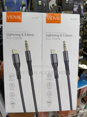 This Is a VIDVIE AL1112 Lightning to 3.5mm AUX Audio Cable