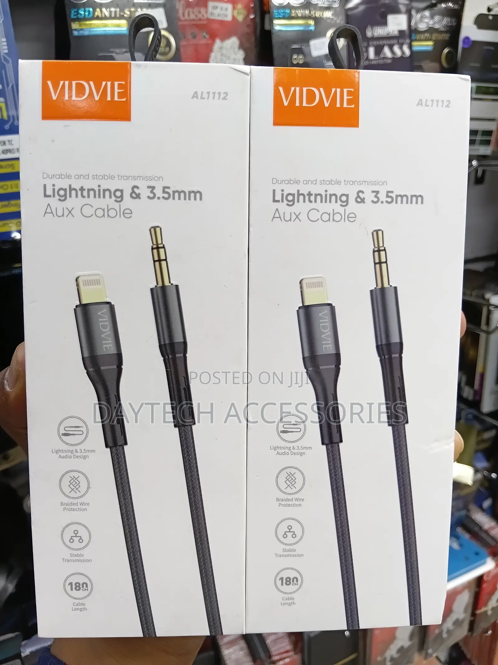 This Is a VIDVIE AL1112 Lightning to 3.5mm AUX Audio Cable
