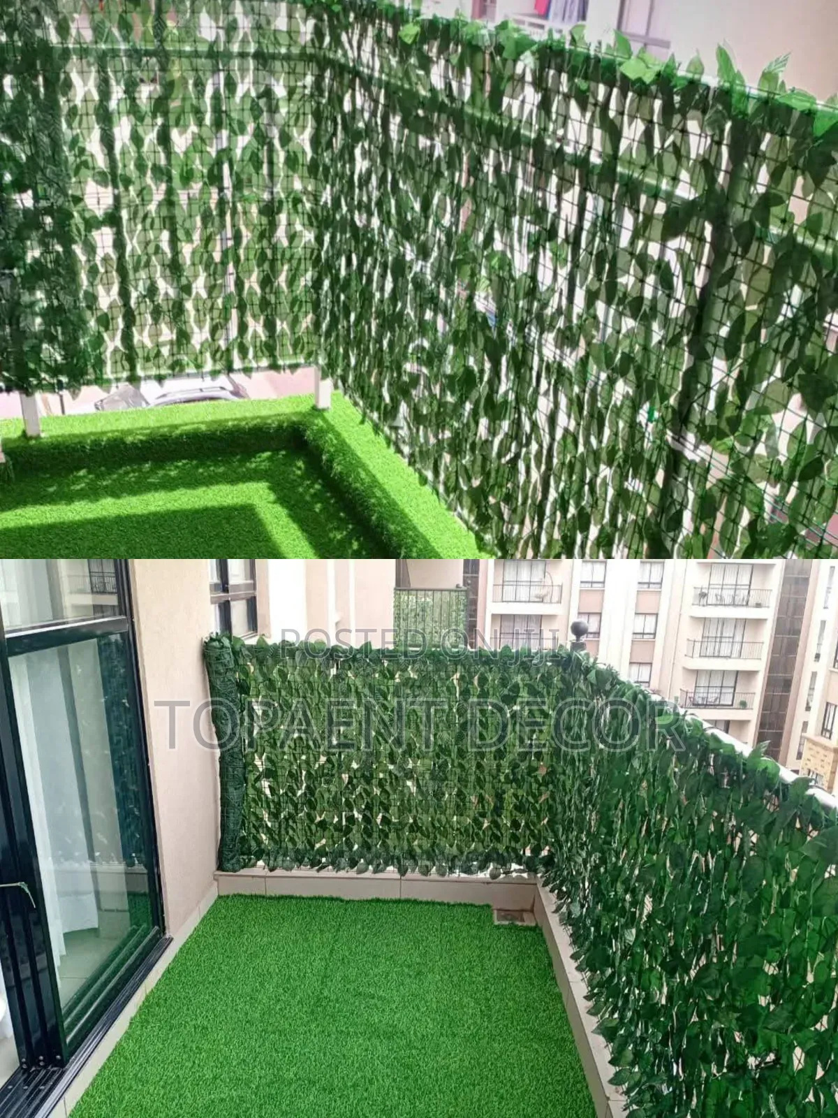 Artificial Plants for Balcony Fencing 1mx3m Rolls